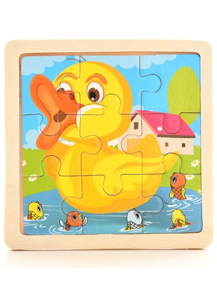 Ördek Stili Çocuklar Için Kağıt Puzzle Oyuncakları Eğitici Zeka Oyunları (Yurt Dışından)