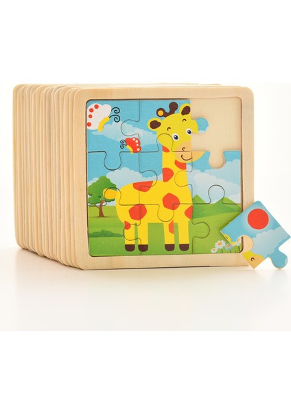 Ördek Stili Çocuklar Için Kağıt Puzzle Oyuncakları Eğitici Zeka Oyunları (Yurt Dışından)