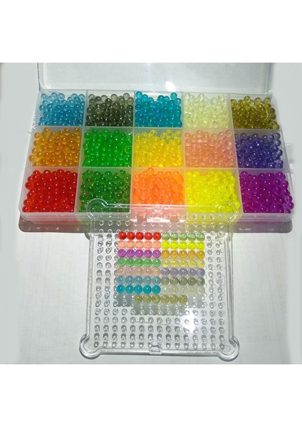 15 Renk 2200 Adet Stil Boncuk Bulmaca Kristal Kendin Yap Sprey Boncuk Perlen Set Top Oyunları 3D El Yapımı Sihirli Oyuncaklar Için Suya Püskürtme Sihirli Boncuklar (Yurt Dışından) fırsatları