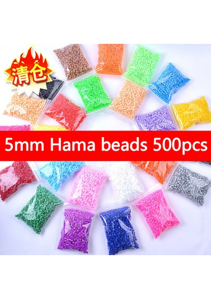 No.19 Tarzı 5mm Pupukou Hama Boncuk Renkli Çocuk Eğitim Oyuncakları Dıy Oyuncaklar 100% Garantili Yeni Uğraş Boncukları (Yurt Dışından) modelleri