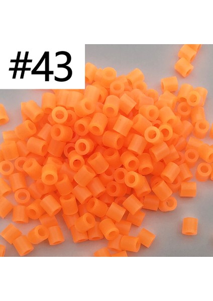 No.43 Tarzı 5mm Hama Boncuk Bulmaca Eğitim Oyuncakları Juguetes 3D Bulmacalar Mozaik 48 Renkli Perler Perlen Boncuklar Erime Boncuklar Çocuklar Için (Yurt Dışından)