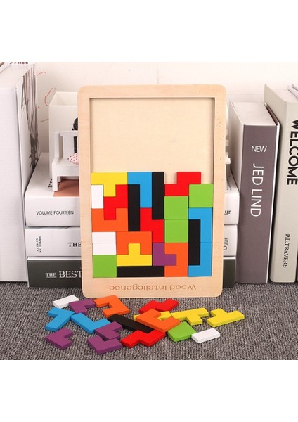 2 Adet Tarzı Montessori Çizgi Film Hayvan Eğitici Ahşap Tetris Klasik Oyuncak Boncuklu Geometri Sayısal Saat Bulmacaları Aletleri Eşleştirme Çocuklar Için (Yurt Dışından)