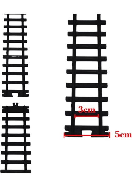 10 Adet Tarzı Demiryolu Kralı Klasik Tren Şehir Trenleri Esnek Raylar Genişleme Paketi Oyuncakları Düz Kavisli Raylar Inşaat Blokları (Yurt Dışından) modelleri