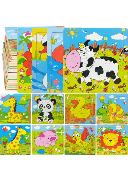 Kaplumbağa Tarzı Çocuklar Için Ahşap 3D Bulmaca Jigsaw Tangram Oyuncak Bebek Karikatür Hayvan Trafik Bulmacaları Zeka Çocuk Oyuncak Eğitim Öğrenme Oyuncakları (Yurt Dışından)