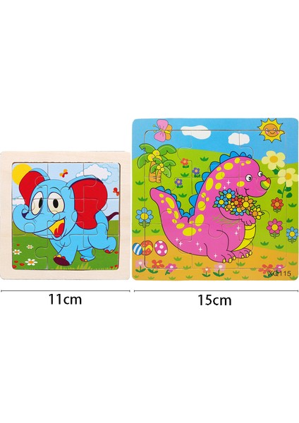 Kaplumbağa Tarzı Çocuklar Için Ahşap 3D Bulmaca Jigsaw Tangram Oyuncak Bebek Karikatür Hayvan Trafik Bulmacaları Zeka Çocuk Oyuncak Eğitim Öğrenme Oyuncakları (Yurt Dışından)