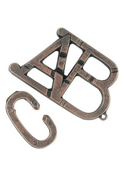 Model 23 Tarzı Çocuklar ve Yetişkinler Için Klasik Zeka Metal Bulmaca Oyunu Oyuncakları (Yurt Dışından)