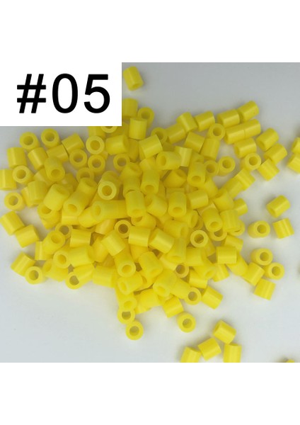 No.5 Tarzı 5mm Hama Boncuk Bulmaca Eğitim Oyuncakları Juguetes 3D Bulmacalar Mozaik 48 Renkli Perler Perlen Boncuklar Erime Boncuklar Çocuklar Için (Yurt Dışından)