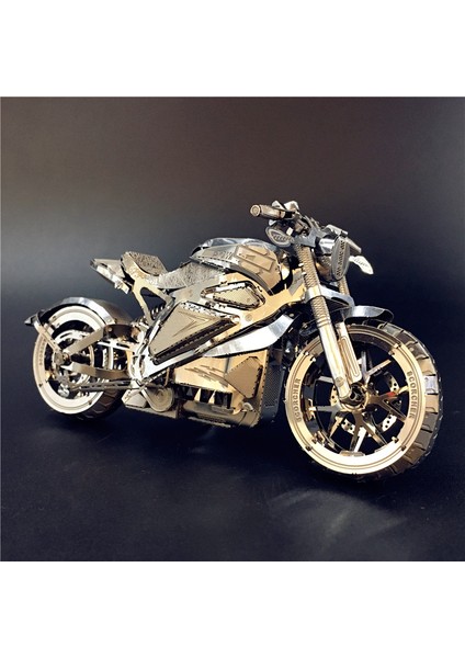 Mmz Model Nanyuan 3D Metal Bulmaca Intikam Motosikleti Koleksiyonu Bulmaca 1:16 L Yetişkinler Için Dıy 3D Lazer Kesim Model Bulmaca Oyuncakları (Yurt Dışından)