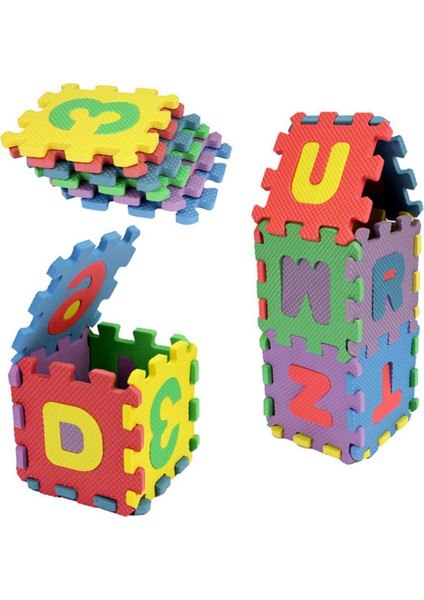 Bir Stil Bebek Çocuk Mini Sayı Alfabe Bulmaca Köpük Matematik Eğitici Oyuncak Hediye Yumuşak Mat Bulmaca Erken Eğitim Oyuncakları Çocuklar Için (Yurt Dışından)