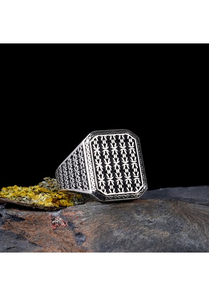 925 Ayar Gümüş Kral Zincir Model Erkek Yüzük modelleri