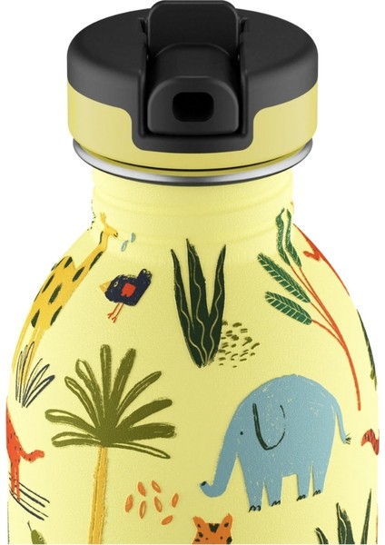 Kids Bottle Jungle Friends Paslanmaz Çelik Çocuk Su Matarası 250 ml fiyatları
