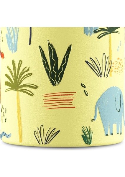 Kids Bottle Jungle Friends Paslanmaz Çelik Çocuk Su Matarası 250 ml fırsatları