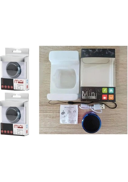 Kablosuz Bluetooth Hoparlör - Ses Bombası 2li Set Tek Bağlantıda