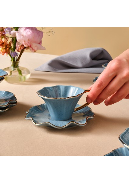 Gülce 6 Kişilik Kahve Fincanı 90 ml