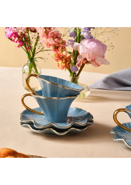 Gülce 6 Kişilik Kahve Fincanı 90 ml