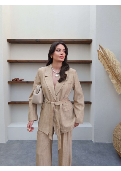 Keten Ceket Pantolon Takım fırsatları