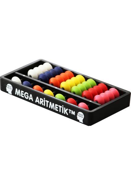 7 Basamaklı Soroban Öğrenci Mental Aritmetik Abaküsü - Renkli