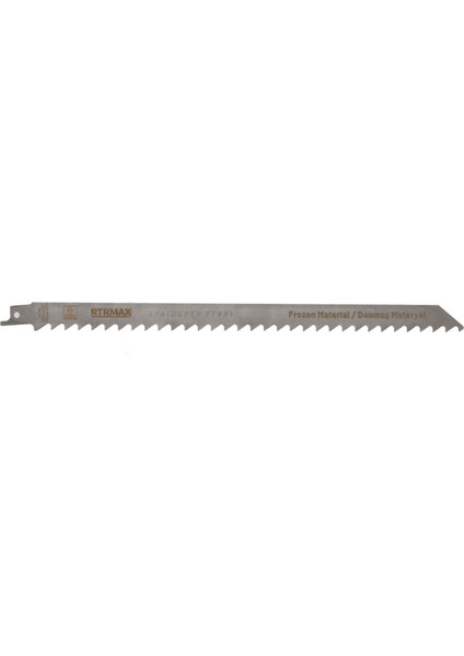 RH17670 Kemik - Buz Kesme Paslanmaz Tilki Kuyruğu - 1211K Model 300 mm - 5 Adet