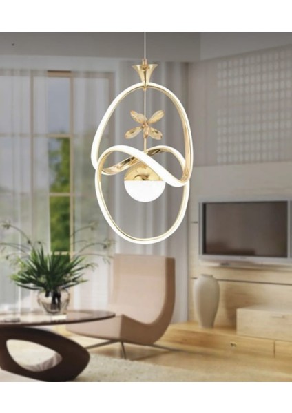LED Avize Badem Tek Top 3 Renk