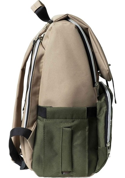 Ilk Garni Anne Bebek Çantası Bej Yeşil fırsatları