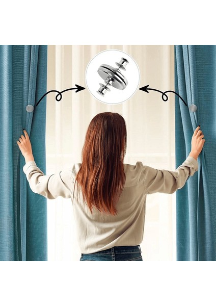 Perde ve Kumaş Tutturma Mıknatısı 2 Adet ( Lisinya ) fırsatları