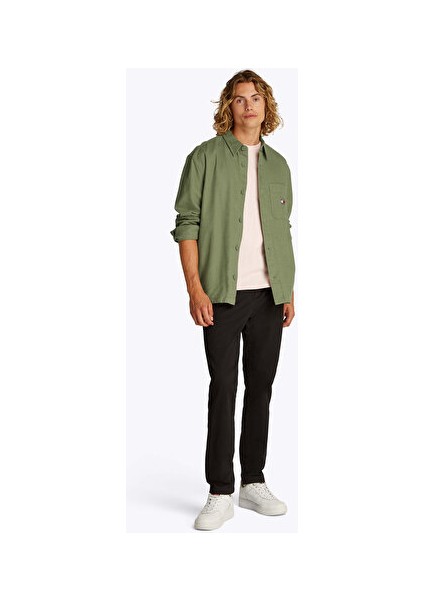 Tjm Cotton Slub Ls Overshırt Ext