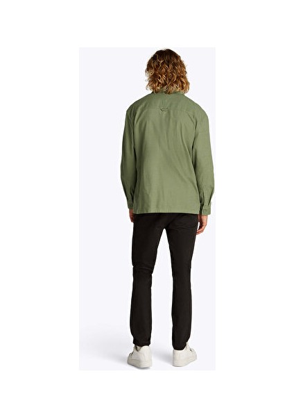 Tjm Cotton Slub Ls Overshırt Ext