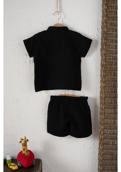 %100 Pamuk Müslin, Bebek Takımı , 2 Parça (Tişört + Şort) fiyatları