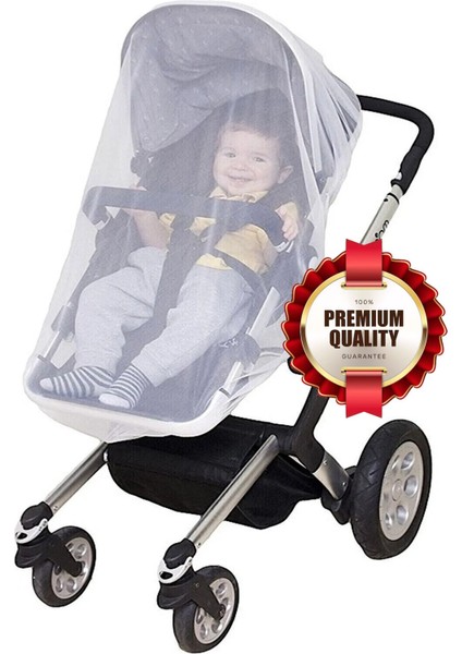 Bebek Arabası Sinekliği Puset Cibinlik Sineklik (Bütün Bebek Arabalarına Uyumludur)