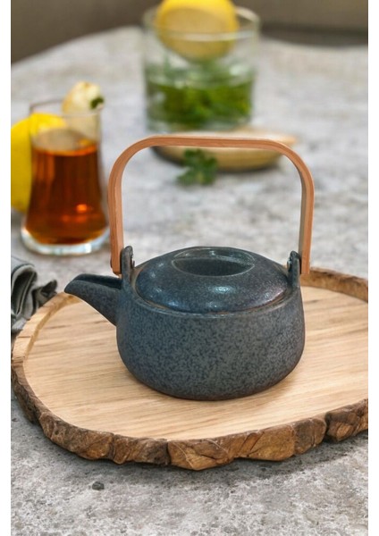 Bonna Artizan Bambu Kulplu Demlik Teapot 410 ml