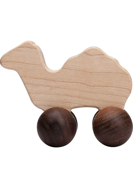 Deve Tarzı Çocuklar Için Kuzey Tarzı Ahşap Araba Blokları Oyuncaklar Montessori Eğitici Güvenli Oyuncak Lüks Ahşap Bloklar Bebek Oyuncakları Sevimli Bebek Hediyesi (Yurt Dışından)