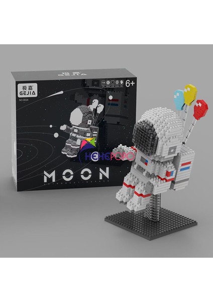 LD9068 Kutu Stili Yok Uzay Istasyonu Saturn V Roket Yapım Blokları Şehir Uzay Mekiği Uydu Astronot Figürü Erkek Tuğla Set Çocuk Oyuncak Hediye (Yurt Dışından)