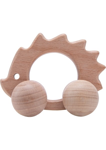 Kirpi Stili Çocuklar Için Kuzey Tarzı Ahşap Araba Blokları Oyuncaklar Montessori Eğitici Güvenli Oyuncak Lüks Ahşap Bloklar Bebek Oyuncakları Sevimli Bebek Hediyesi (Yurt Dışından)