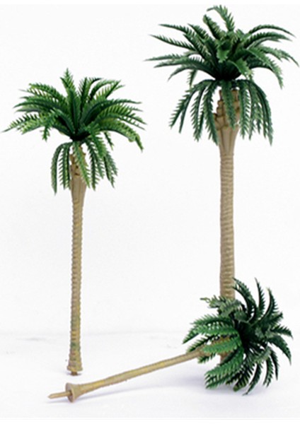 10CM Tarzı Elastik Hindistan Cevizi Palmiye Ağacı Minyatür Bitki Saksıları Bonsai El Sanatları Mikro Peyzaj Kendin Yap Dekor Diorama Manzara Modeli (Yurt Dışından)