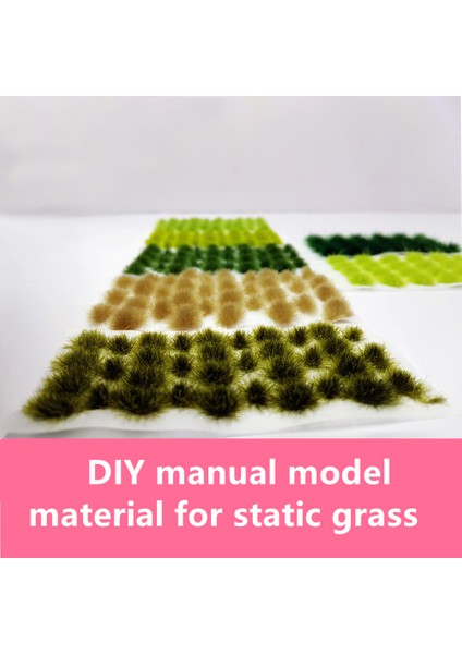 Mo-03 Bir Kutu Stili Kutu Statik Çim Yığını 5mm Kendinden Yapışkanlı Statik Çim Demiryolu Yapay Çim Modelleme Savaş Oyunları Kendin Yap El Sanatları Malzemeleri Oyuncaklarpts (Yurt Dışından) fiyatları
