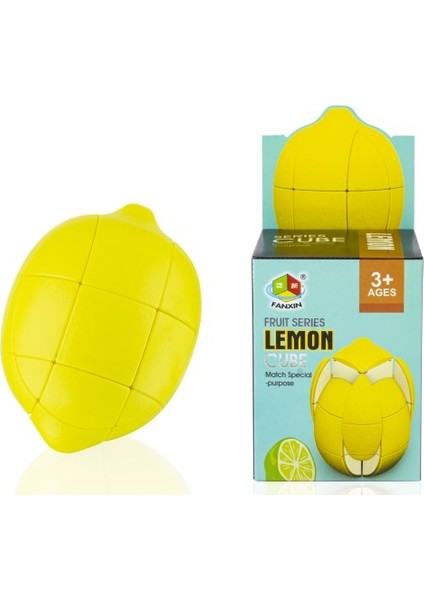 Limon Tarzı Fanxin Meyve Elma Muz Limon Hızlı Puzzle Oyuncaklar Paketi - Profesyonel Hızlı Twisty Antistres Eğitici Oyuncaklar (Yurt Dışından)