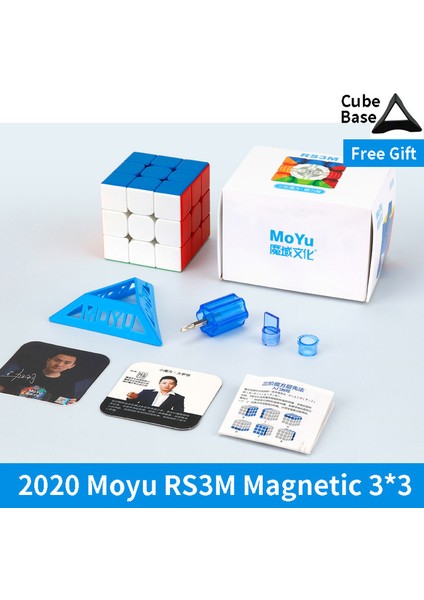 RS3M 2020 Stili Moyu Rs Manyetik Sihirli Küp, MF3RS3M Cubing Sınıfı Rs3 M Manyetik Bulmaca Hızlı RS3M Küp Oyuncaklar Çocuklar Için Rs (Yurt Dışından)