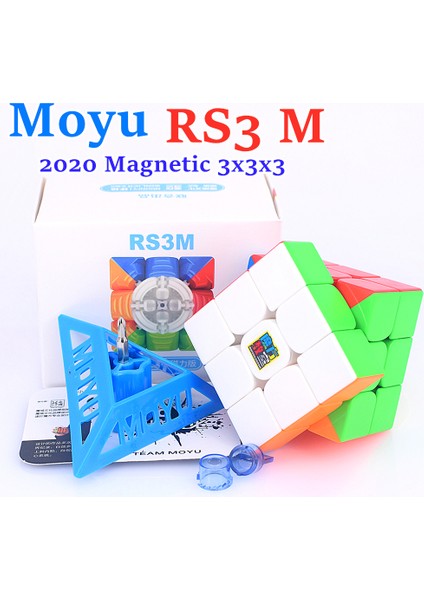 RS3M 2020 Stili Moyu Rs Manyetik Sihirli Küp, MF3RS3M Cubing Sınıfı Rs3 M Manyetik Bulmaca Hızlı RS3M Küp Oyuncaklar Çocuklar Için Rs (Yurt Dışından)