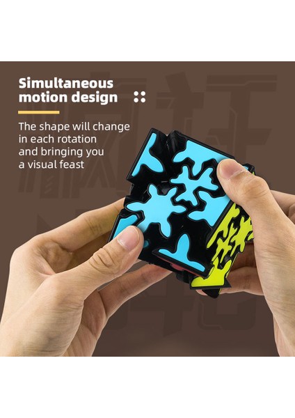 Süper Ivy Küp Stili Qiyi Speedcube Mofeangge Çılgın Dişli Küp Eğlenceli Bulmacalar- E-Ticaret Için Türkçe Başlık (Yurt Dışından)
