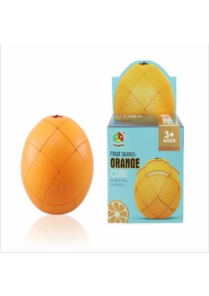 Armut Küpü Stili Fanxin Meyve Sihirli Küp Seti Profesyonel Stickerless Armut Portakal Şeftali Limon Oyun Hız Küpü Bulmaca Eğlenceli Oyuncaklar (Yurt Dışından) fırsatları