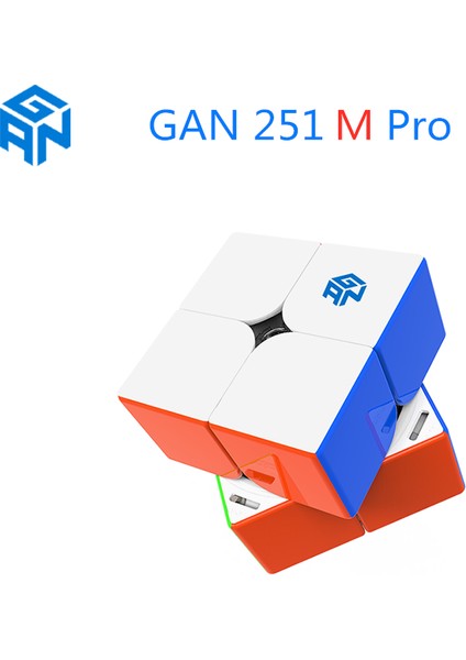 Gan 249 Stili Gan Pro Manyetik Küp Hızlı Küp Profesyonel Küp GAN251 Keşif Manyetik Küp, Gan 249 V2 M Küp Oyun Küpü (Yurt Dışından)