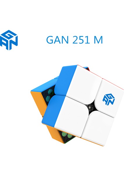 Gan 249 Stili Gan Pro Manyetik Küp Hızlı Küp Profesyonel Küp GAN251 Keşif Manyetik Küp, Gan 249 V2 M Küp Oyun Küpü (Yurt Dışından)
