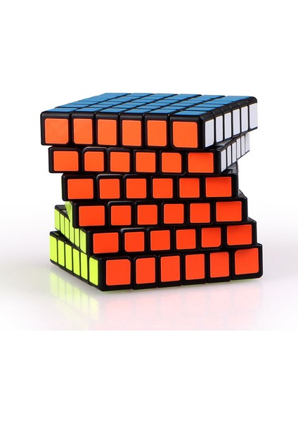 2x5-Siyah Stil Qıyı Özelleştirilebilir Sticker Sihirli Küp Hızlı Küp Çocukların Eğitici Oyuncaklar Yetişkinler Hediye (Yurt Dışından)