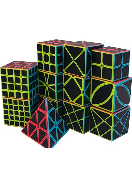x Tarzı Qıyı 11 Çeşit Karbon Fiber Sticker Hızlı Magic Küpler Bulmaca Oyuncak Çocuklar Yetişkinler Için Hediye Toy- Türkçe Alışveriş Başlığı (Yurt Dışından) fiyatları