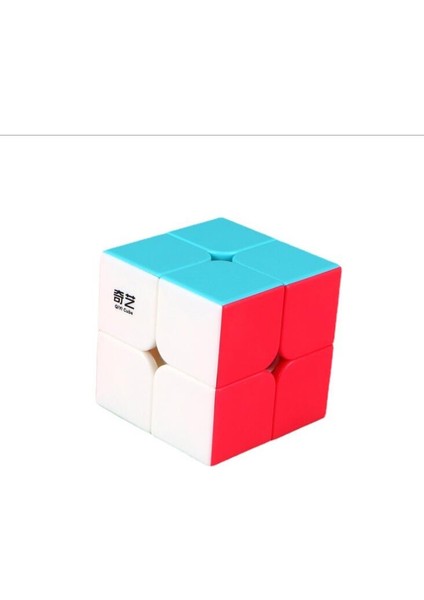 No.1 Tarzı Rubik's Küp 2*2*2 2x2 Sihirli Küp Bulmaca Eğitim Reaksiyon Hızı Çocuklar Için Profesyonel Eğitici Oyuncaklar (Yurt Dışından)