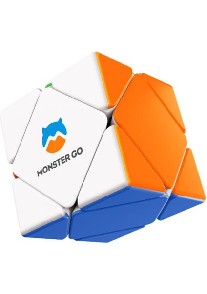 Çarpık Stil Gan Canavar Go Hız Küpü MG251 Sihirli Küp Mg 3x3 Piramit Cubo Mg Skewbs Cubo Magico Eğitici Bulmacalar Çocuklar Için (Yurt Dışından)