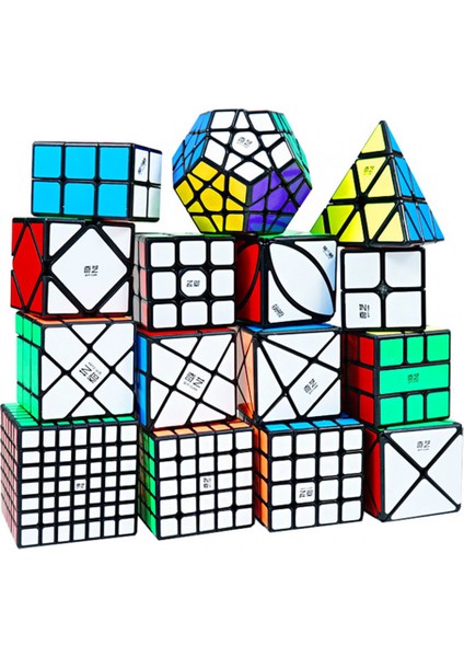 7x7 Stili Çocuklar Için Eğitici Qıyı Hızlı Siyah Stickerlı Hızlı Rubik Küp Oyuncakları (Yurt Dışından) fiyatları