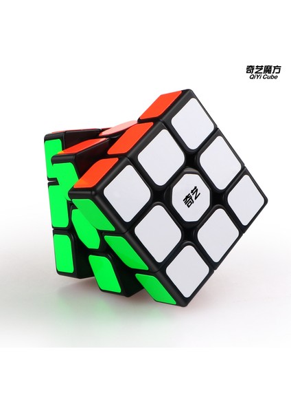 Siyah Stil Qiyi Sailing W Hızlı Magic Neo Rubik Küpü Siyah Profesyonel 3x3 Küp Bulmaca Eğitici Oyuncaklar Çocuklar Hediye 3x3 (Yurt Dışından) indirimleri