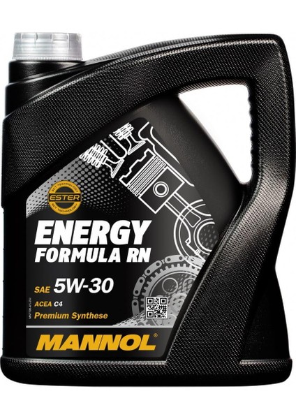 Mn7706-4 Mannol Energy Formula Rn 5W-30 4L Motor Yağı (2024)