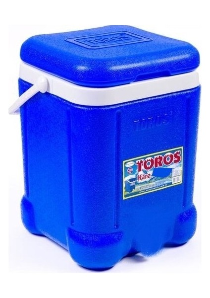 25 Litre Termos Soğutucu Buzluk Oto Piknik Kamp Çok Amaçlı Termos Toros 25 Lt Kamp Buzluk 32x32x42